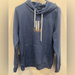 Walebone Hoodie with White and Gold Logo